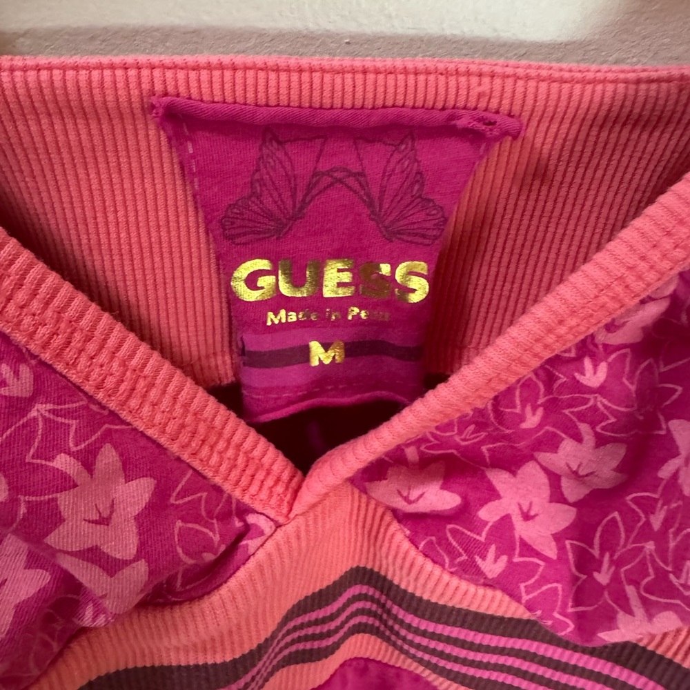 🌼 2/30$ GUESS Floral Spaghetti Strap dress Y2K - Picture 5 of 6